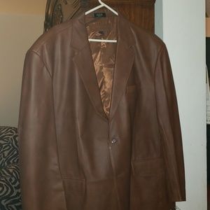 Mens XXL genuine leather jacket